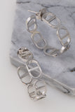 Dio Hoops Earring in Silver