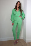 Casual 2 Piece Set in Green