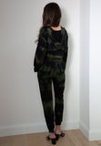 Handmade Luxury Tie Dye Hoodie Loungewear 2 Piece Set