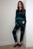 Handmade Luxury Tie Dye Hoodie Loungewear 2 Piece Set