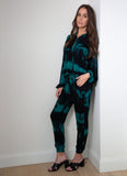 Handmade Luxury Tie Dye Hoodie Loungewear 2 Piece Set