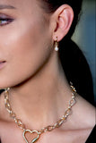 Pearl Sleepers in 18k Gold