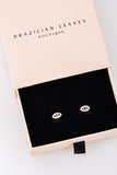 Sapphire Evil Eye Diamond Studs