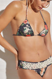 Sunset Garden Brazilian Bikini Set