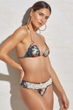 Sunset Garden Brazilian Bikini Set