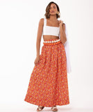 Tie Satin Strap Rope Waistband - Off White