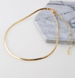 Snake Choker 18k Gold Plated