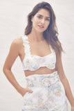 Broderie Anglaise Cropped Top