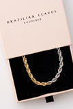 Baiano Mixed Metals Chain Necklace