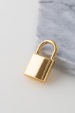 Padlock Pendant in Gold