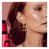 Tiffany Insp. HardWear Link Earring in 18k Gold Plated
