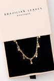 Diana Tear Drop Necklace 18k Gold