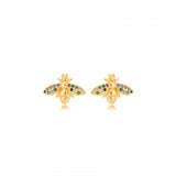 Bee Earrings in 18k Gold Plated