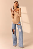 Raquel knit Top in Sand