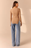 Raquel knit Top in Sand