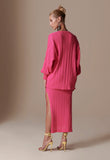 Ashley Knit Cardigan in Pink