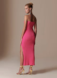 Ashley Knit Dress in Pink