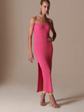 Ashley Knit Dress in Pink