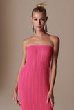 Ashley Knit Dress in Pink