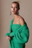 Ashley Knit Dress in Nature Green