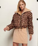 Leopard Reversible Puffer Jacket