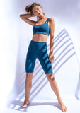 Free To Be High-Rise Short 10" - Petrol Blue