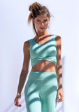 Super High Rise Pant in Acqua