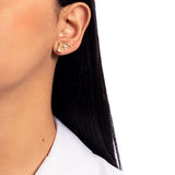 Religious Trio Earrings 18k Gold Plated