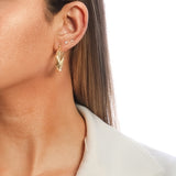 Amanda Hoop Earring in 18k Gold