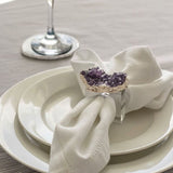 Amethyst Cluster Napkin Holders & Pure Gold