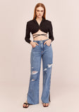Aline Crop Shirt