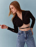 Aline Crop Shirt