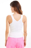 Alissia Tank in White