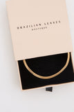 Thin Snake Bracelet in 18K Gold Plated