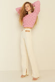 Kelly Knit Sweater in Pink