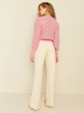 Kelly Knit Sweater in Pink