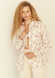 Liberty Nubia Cotton Shirt in Off White