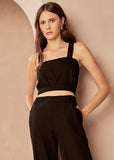 Cassia Linen Top
