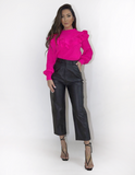 Paula Frill Knit Jumper II in Pink