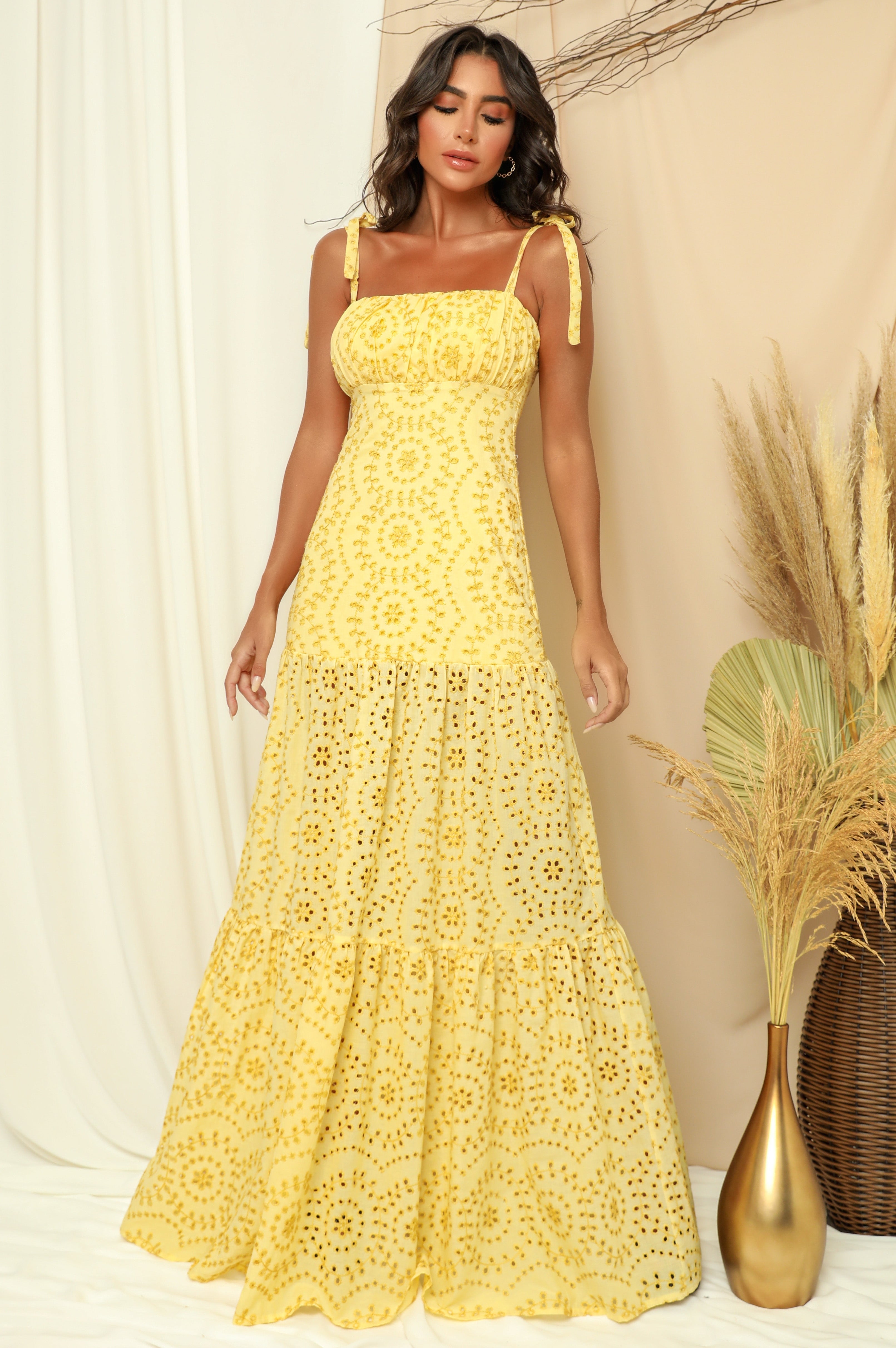 brazilian maxi dresses Maxi Dresses - Lyla Long Dress Soleil