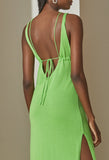 Grazia Maxi Dress in Neon Green