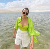 Gaya Swimsuit Lime Green