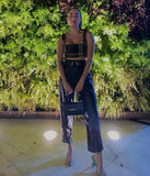 Ivy Tweed Crop Top