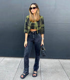 Ivy Tweed Crop Top