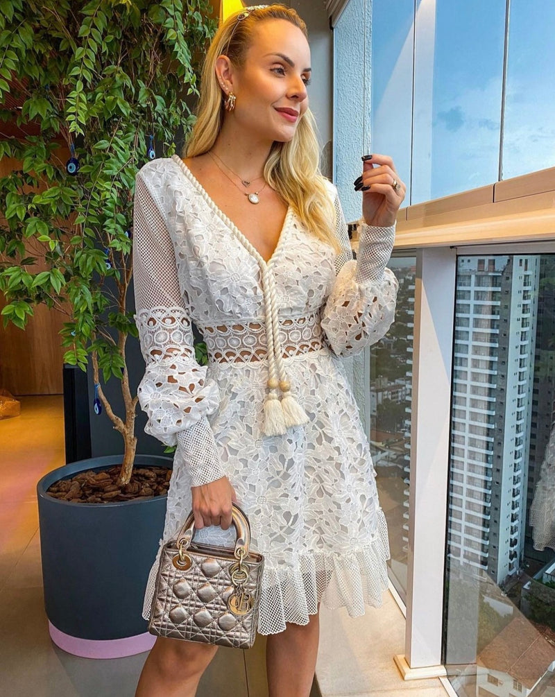 Lara Lace Mini Dress