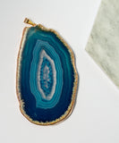 Blue Agate Pendant