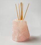 Diffuser Holder in Rose Quartz Crystal