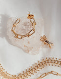 Tiffany Insp. Hoops in 18k Gold Plated