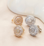 Glam Circlet Earring in 18k Gold Plated