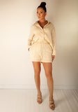 Capri Cotton Shirt Oatmeal